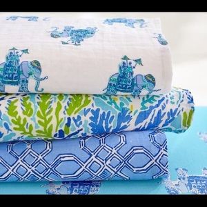 Lilly Pulitzer Organic Muslin Swaddle Set - 3PC